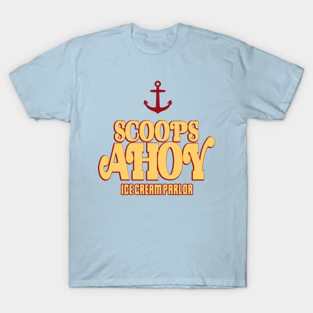 STRANGER THINGS 3: SCOOPS AHOY T-Shirt by FunGangStore